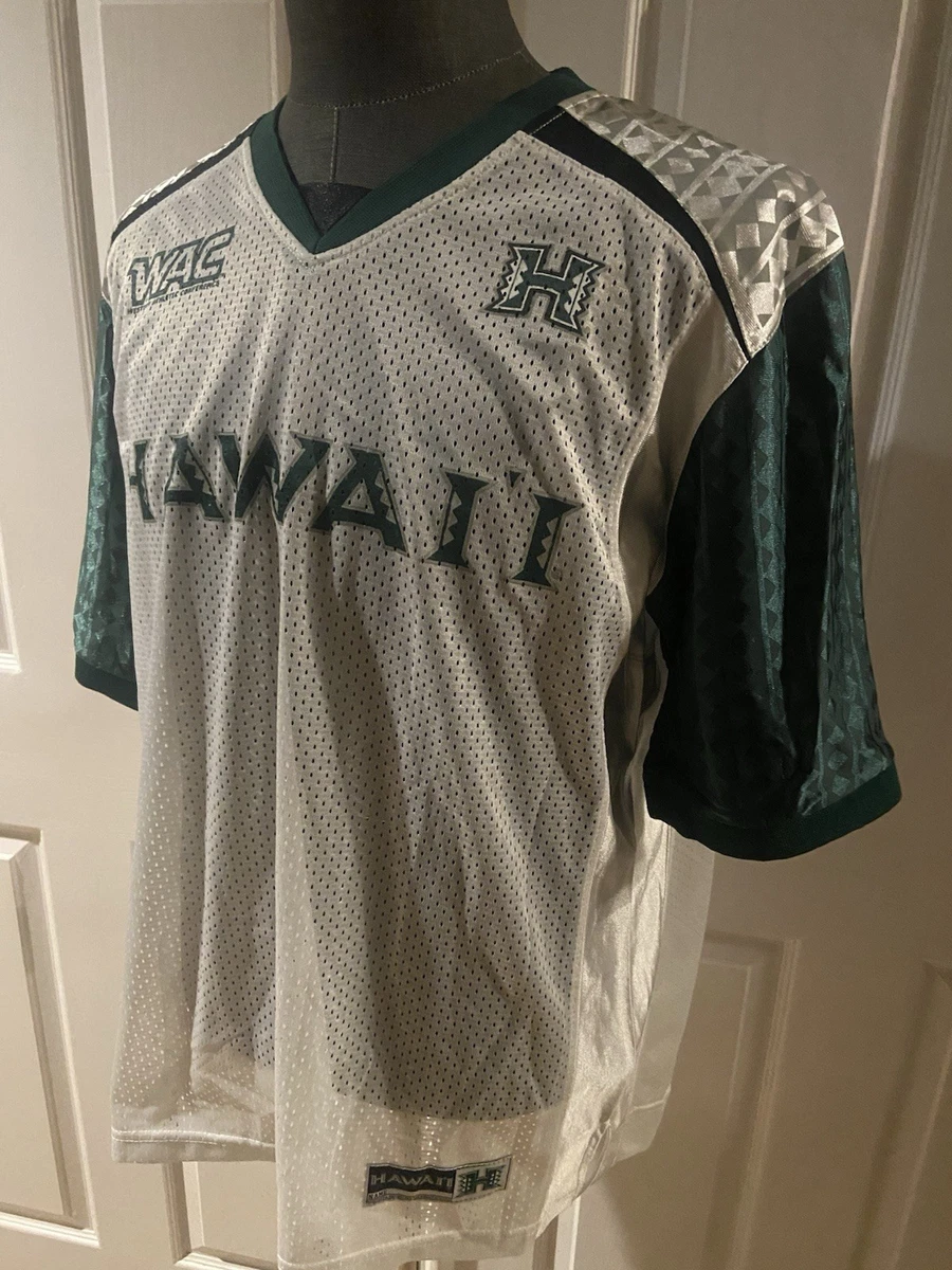 早い者勝ち 希少 ハワイ大学 ウォーリアーズ ヘビーウェイト ジャケット XL Hawaii Rainbow Warriors White NCAA Jerseys for sale | eBay