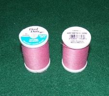 Coats & Clark, Dual Duty All Purp Polyester Thread, 250 yds, Dark Coral (1490)