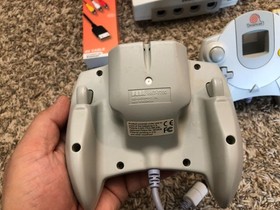 Sega Dreamcast Console System HKT-3020 With 2 Controllers &  Memory Card TESTED!
