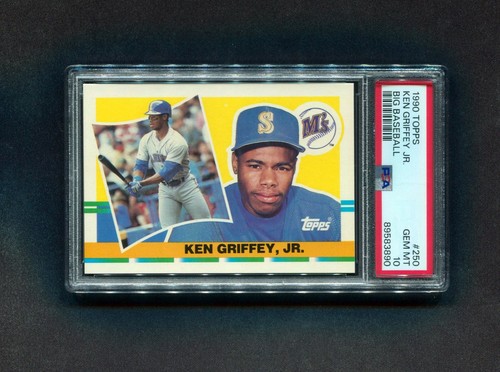 1990 TOPPS BIG #250 KEN GRIFFEY JR SEATTLE MARINERS HOF PSA 10 89583890