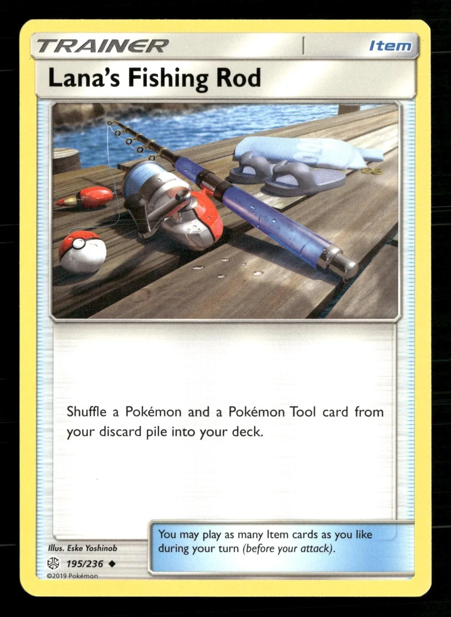 rod wave pokemon card Lana's Fishing Rod Pokémon TCG Cards for sale