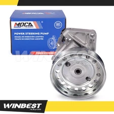 Power Steering Pump w/ Pulley for Volvo XC60 XC70 XC90 S80 V70 Land Rover LR2 l6