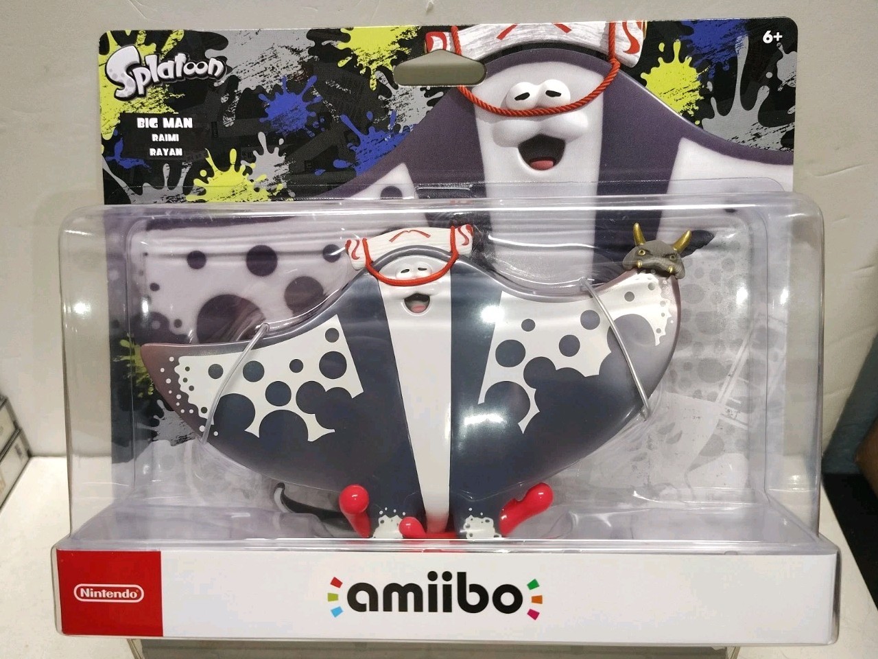 Nintendo amiibo Big Man Figure - Splatoon 3 (Splatoon Series) New ...