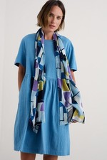 Seasalt Women's Hellandbridge Dress Sea Blue