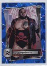 2025 Topps Chrome WWE Sapphire Edition Bronson Reed #177 01wt