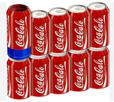 10-Pack BEER SLEEVES - Silicone Can Sleeves - Hide Beer Fits 12oz Coke Size Cans