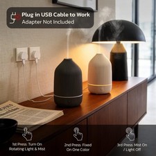 Essential Oil Diffuser 100ml Ultrasonic Aroma Diffuser,Auto Shut-Off 7Colour LED