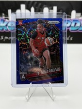 2025 WNBA Panini Prizm Te-Hina Paopao Blue Velocity RC