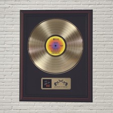 B. B. King "King Size" Framed Cherry Wood LP Record Display M4
