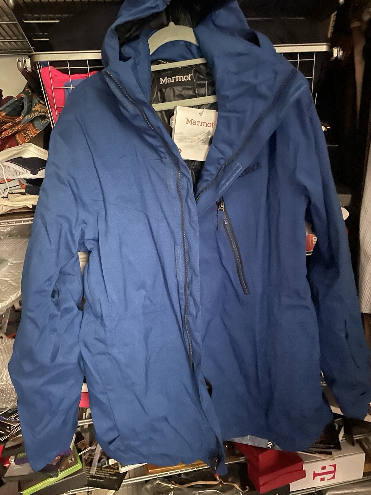 RARE BLUE NIGHT Color  OOP  Marmot Origins X Waterproof Jack