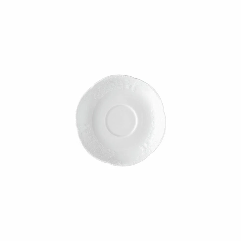 Rosenthal Soucoupe pour café Sanssouci Blanc, Porcelaine, Blanc, 14.2 cm - Photo 1/1