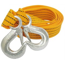 Heavy Duty Tow Rope Ropes For Automobiles Nylon Car Trailer Winch With Hooks