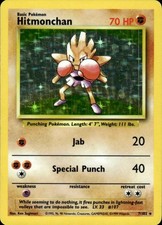 Hitmonchan 7/102 Holo Rare Base Set Unlimited Lightly Played on eBay