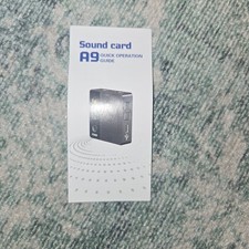 A9 Sound Card Audio Mixer Voice Changer Live Streaming Karaoke