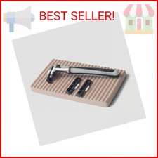 NICITY Diatomite Razor Holder for Shower,Water Absorption Fast Drying Natural Di