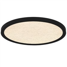 Quoizel OSTC1720 Outskirts 20"W LED Flush Mount Ceiling Fixture - Black