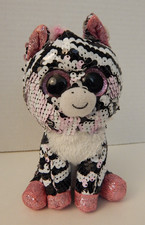Ty  Beanie Boos/Flippables  'Zoey' the Zebra  2019  NO Hang Tag