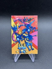 Greninja Evolution Cracked Ice Holo Pokemon Card Database Team Rocket Peru
