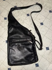 Giudi Leather Sling Bag