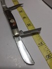 Owl Head 4 Bladed Congressman Pocket Knife Brow And Gold Swirling X 22 — photo 4