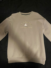 Jem City Men s M Beige Crewneck Pullover Swea...
