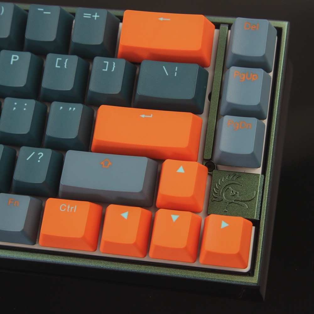 Ducky Mecha SF Keyboard Radiant Series - Emerald | Cherry MX Brown