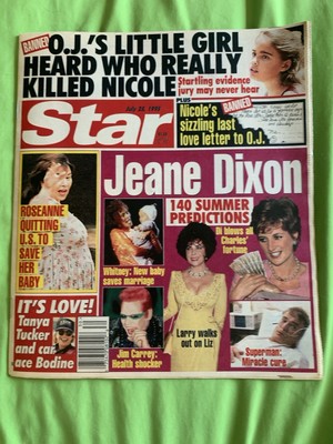 Star Magazine July 25, 1995 / O.J. s Little Girl Heard Who Really Killed Nicole