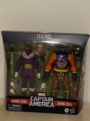 Marvel Legends Captain America Baron Zemo & Arnim Zola 2-Pack Hasbro NEW SEALED!