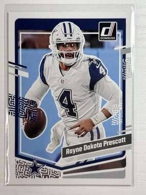 2023 Donruss Football Rayne Dakota Dak Prescott Name Variation SP 73 Cowboys