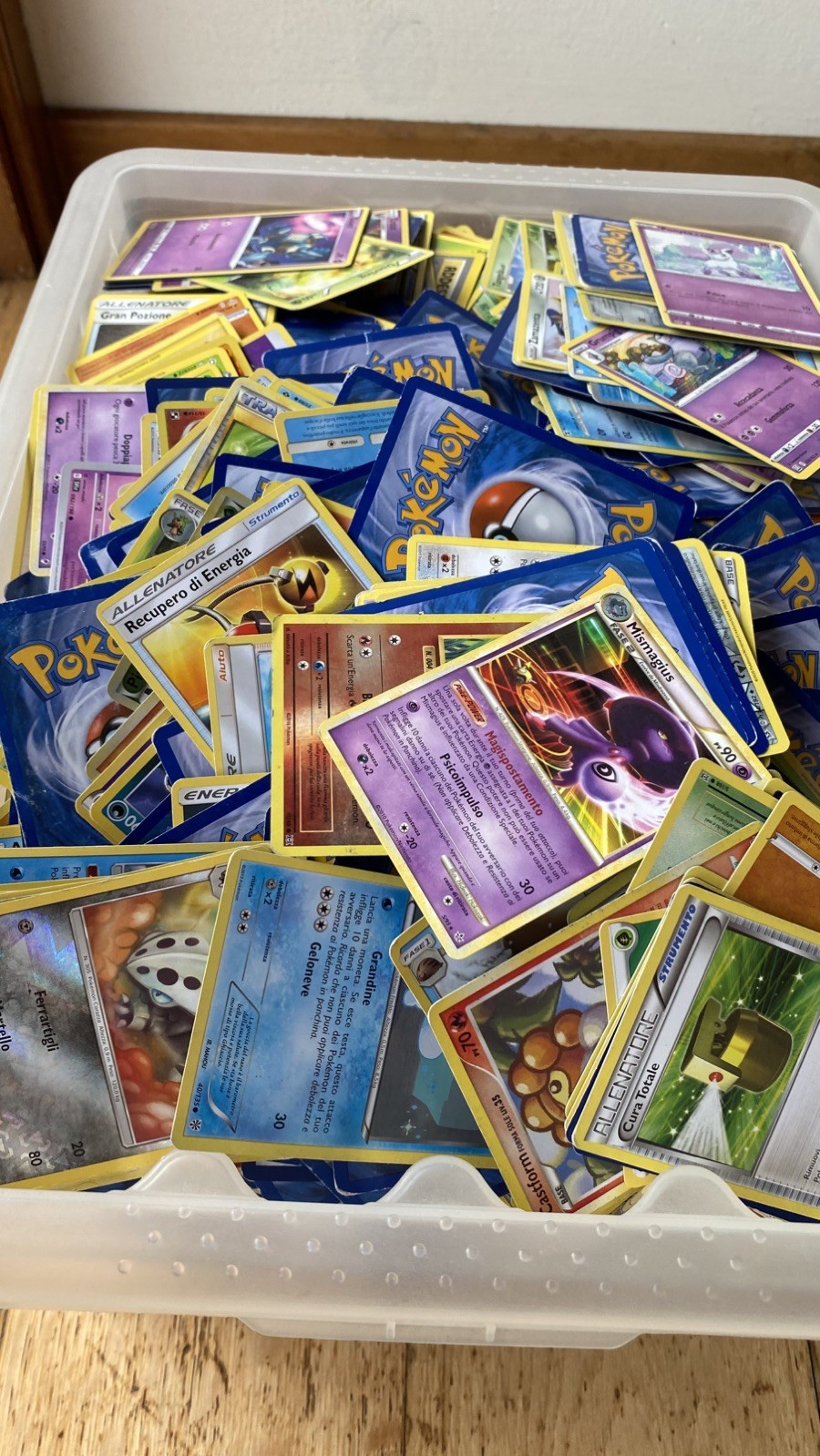 Lotto carte Pokémon 6,7 Kg ITA