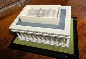100% Complete - LEGO ARCHITECTURE: Lincoln Memorial (21022)