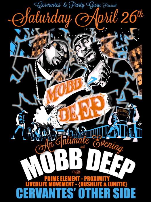 V2836 Mobb Deep Art Havoc Prodigy Rapper Hip-Hop Rap Decor WALL