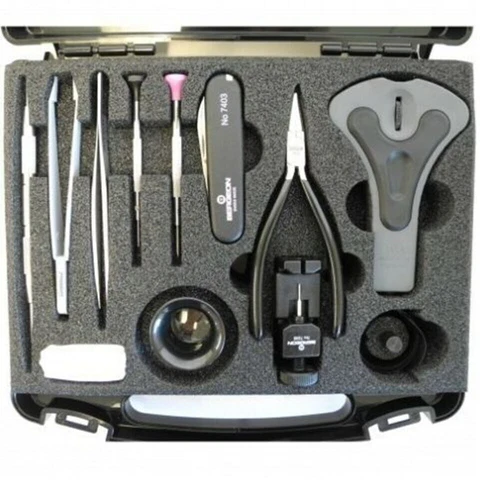 Bergeon 7812 Watchmakers Quick Service Tool Case Kit Watchmaker Watch Repair