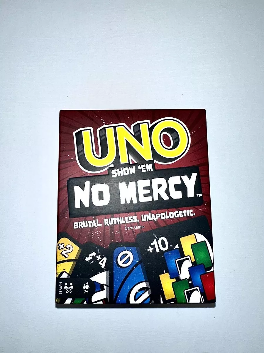 UNO no mercy cards  Cards, Card games, Mercy