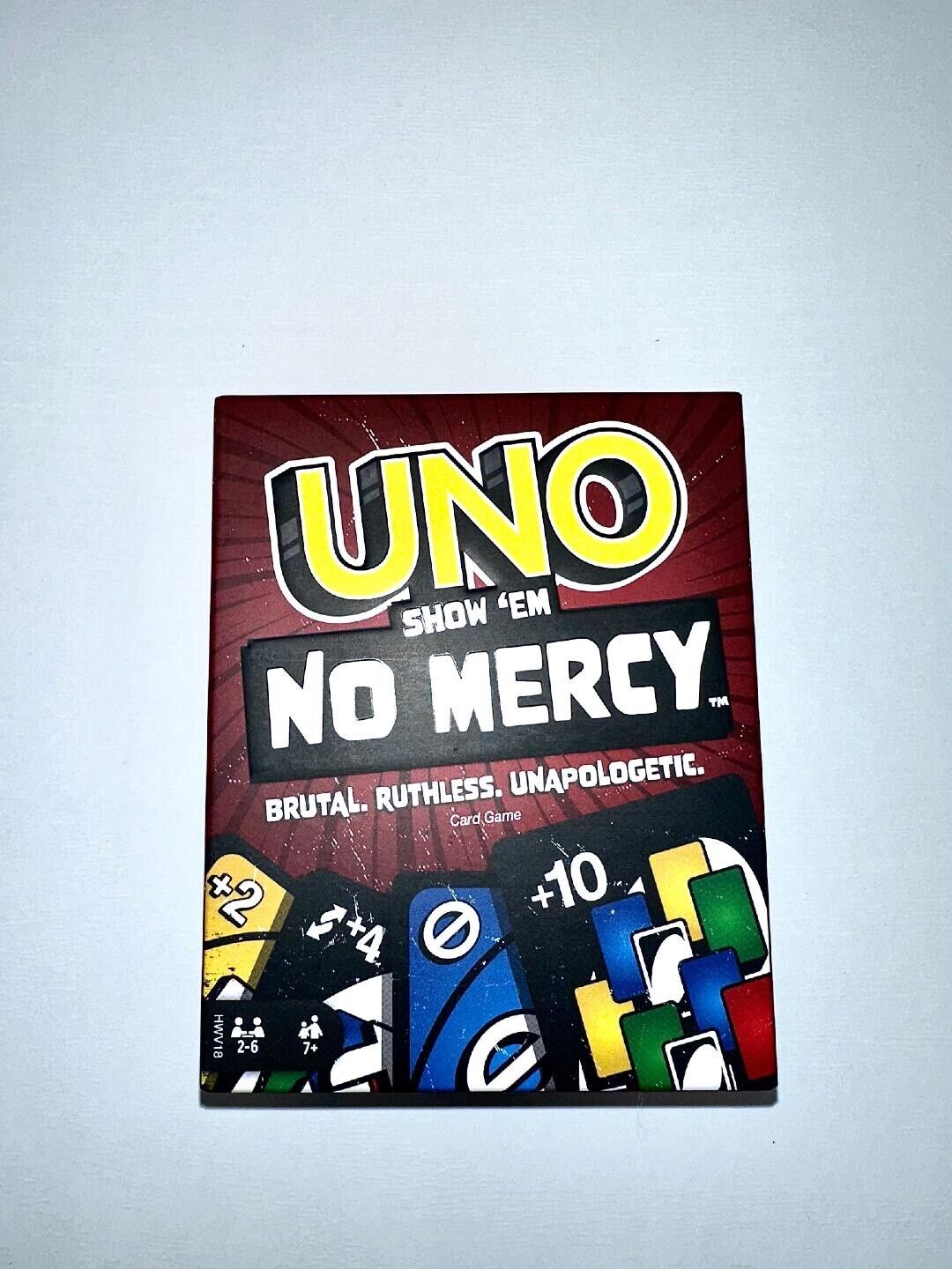 UNO Show Em NO MERCY Card Game New Sold Out TikTok 2023 IN HAND SEALED  194735220809