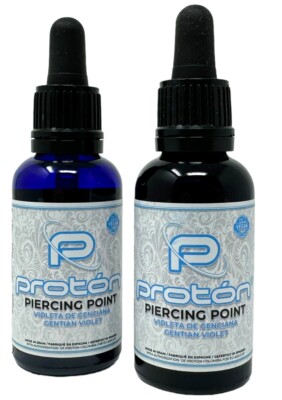 (33,32 /L)2x PROTON Piercing Point - markieren zeichnen - 2x30ml -INKgrafiX DE