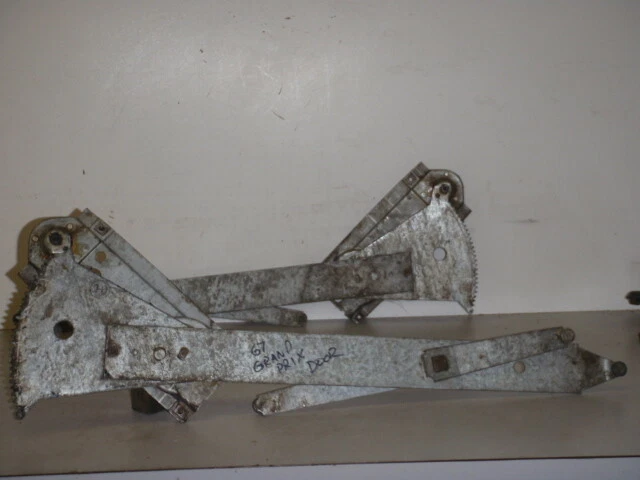 Pontiac Catalina/Bonneville/Grand Prix 1965-67 reguladores de ventana manuales Foto 2 de 4