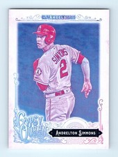 2017 Topps Gypsy Queen #234 Andrelton Simmons Missing Blackplate