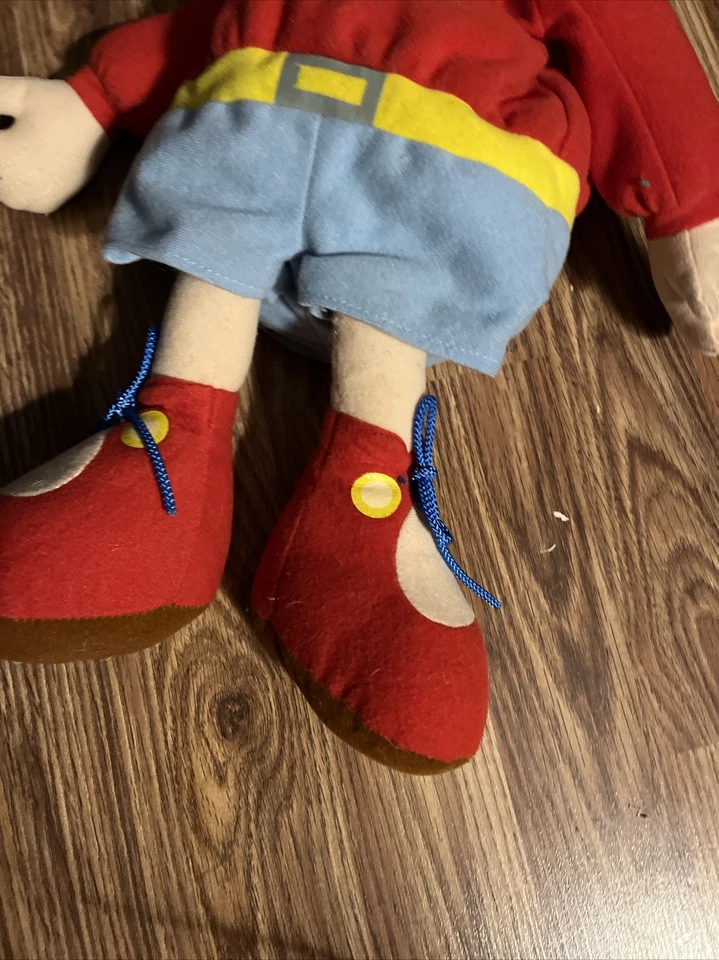 Винтажная плюшевая кукла NODDY BBC 22 дюйма - Изображение 4 из 4