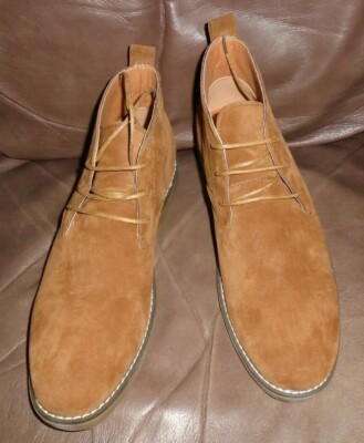 BM - Braveman Mojave Taupe Desert Chukka Boots Men's size 8 1/2 NIB