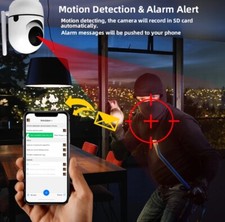 Mini caméra 1080P HD IP Wifi Maison Vidéo surveillance sécurité nuit NEUF FR