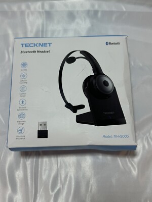 Noise Canceling Bluetooth Headset Trucker's 5.0 TK-HS003 TECKNET
