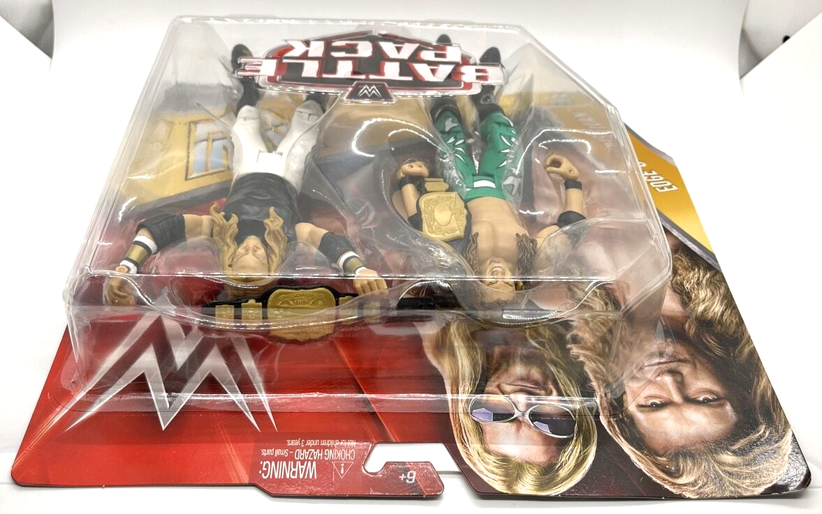 WWE Edge Christian Battle Pack Series 42 E&C Tag Team Champions | eBay