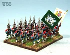 15mm Seven Years War WGS Painted Hanoverian Post Infantry HA16