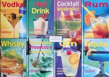 STOCK 8 TASCABILI SU WHISKY,RUM,VODKA,DRINK,TEQUILA,GIN,SPUMANTE,COCKTAIL ANALC