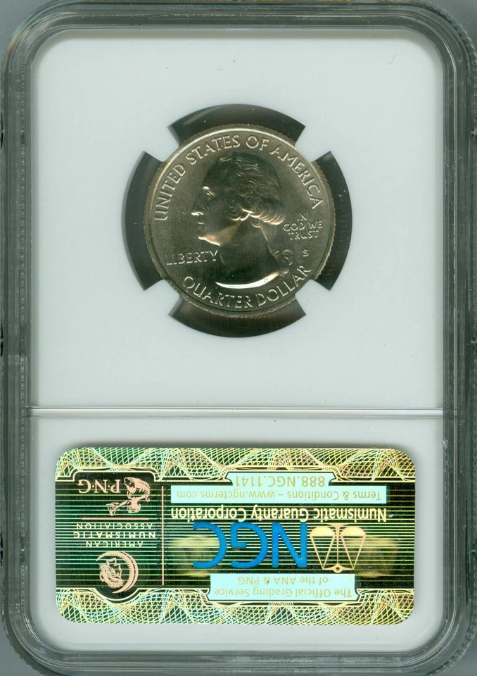 2012 S CHACO CULTURE PARKS QUARTER NGC MS67 FR 2nd FINEST REGISTRY * - Image 4 of 4