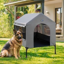   Outdoor Dog House for Large Breeds, Durable Large Dog with Weathe...