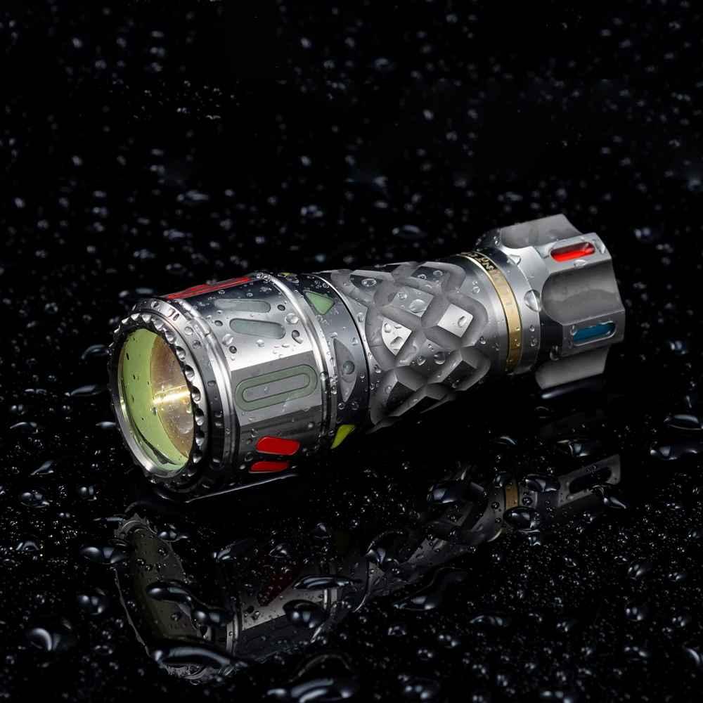 Lumintop THOR 1 Gyro Titanium lep flashlight 1200 meters max