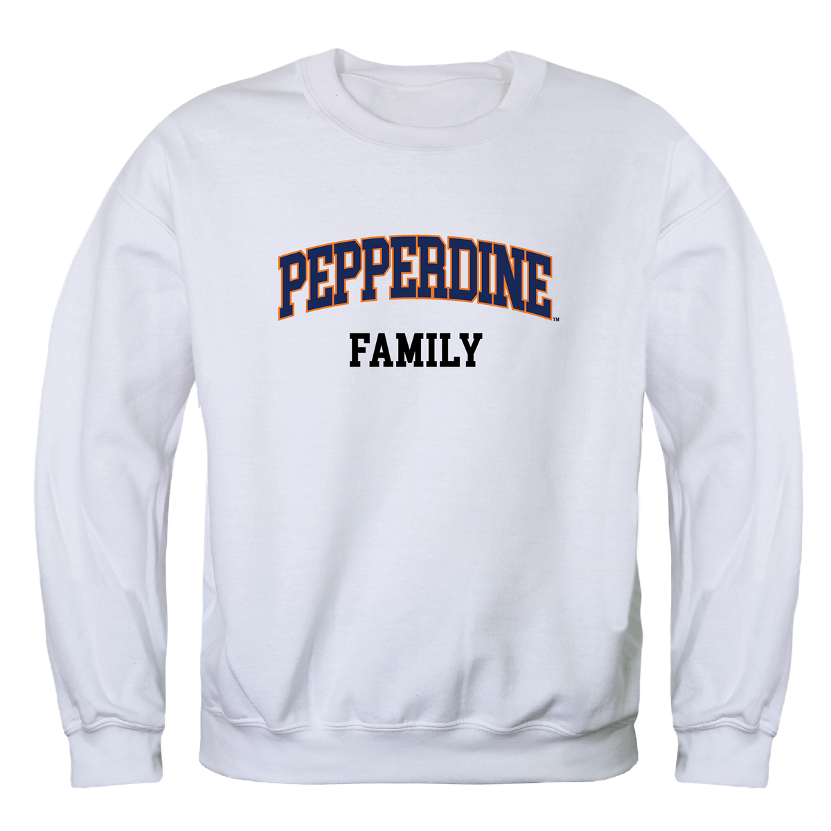 Pepperdine University Waves PU Family Crewneck Sweatshirt Sweater