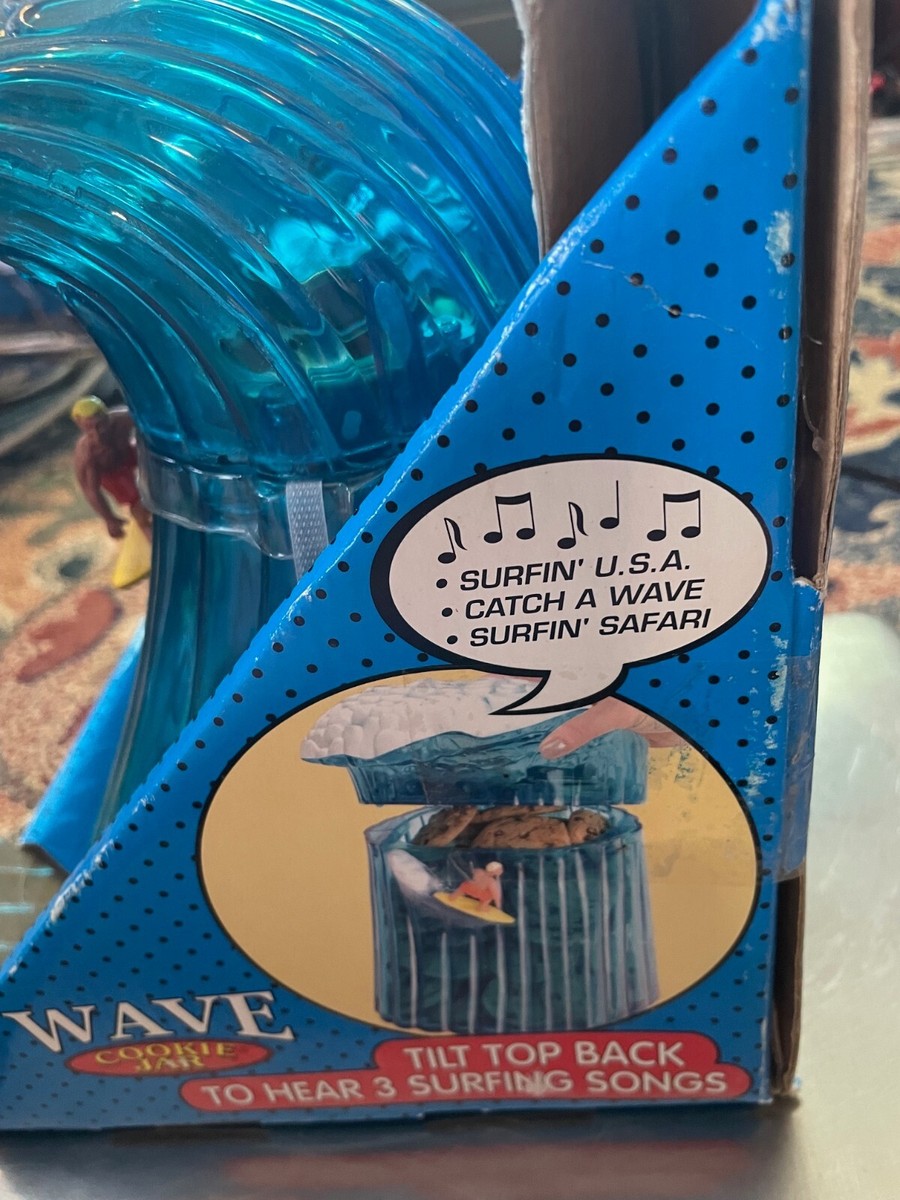 WAVE COOKIE JAR サーフィン Vintage Surfing USA Wave Cookie Jar 2001 Musical Electronic